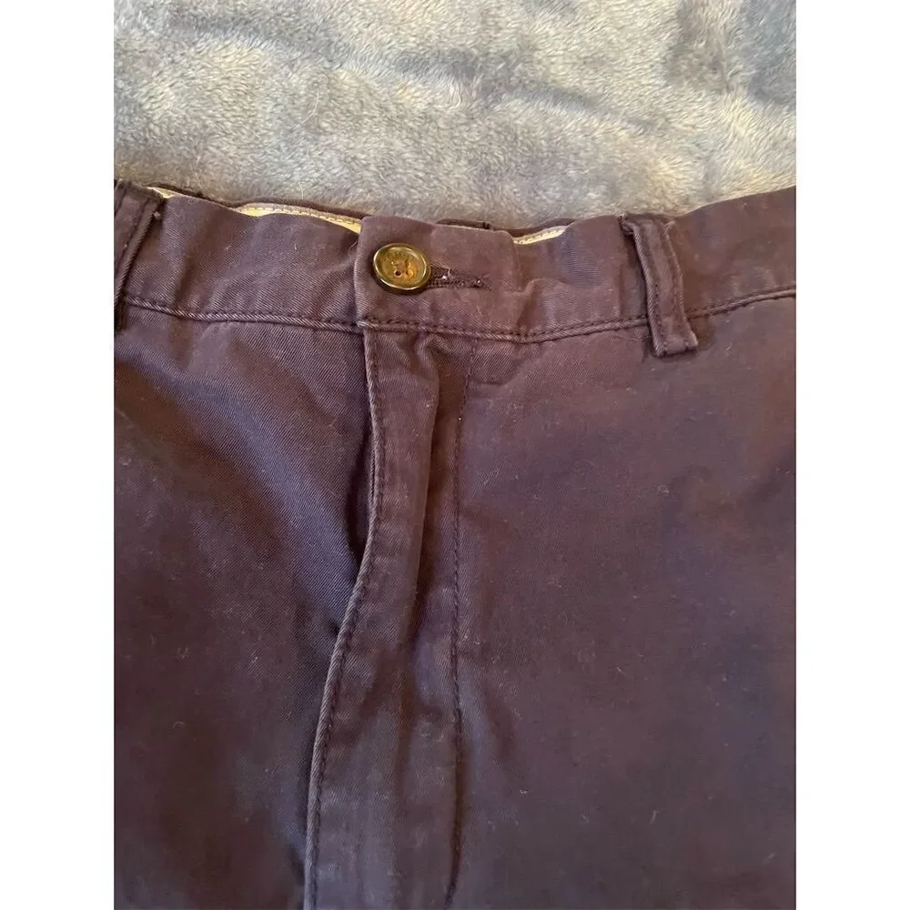 *3/$15 Tommy Hilfiger Men's Chino Shorts Size 40 NAVY Casual Solid - Picture 4 of 10